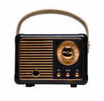 Denver BTP-203B Bluetooth garsiakalbis &ndash; kompakti&scaron;kas retro galingas įrenginys su 30W i&scaron;vestimi