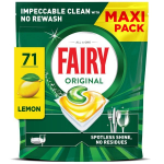 Fairy Original All in One indaplovių tabletės Lemon, 71 vnt