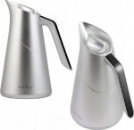 Vialli Design Soho 1l stiklinis termosas (sidabro-juodas)