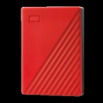 Ārējais disks WD 6TB My Passport 2.5" USB 3.2 Red