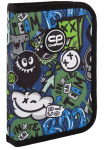 Coolpack Clipper Monster Team - Vienos klapės mokyklinė penalas