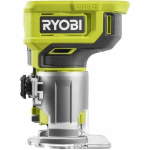 RYOBI - 18V ONE+ Wood Trimmer - 30,000 rpm - 6 mm collet - With 1 6 mm collet, 1 cutting bit, wrench, guide - RTR18-0