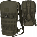 MFH Kuprinė DayPack, 15L, su lipdukais ir MOLLE/PALS sistema, žalia