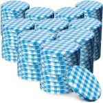 100x stiklainių dangteliai, 82 stiklainių dangteliai, dangteliai, konservai