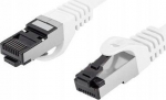 Lanberg Patchcord Cat 8.1 S/ftp 1m Baltas Rj45 Mėlyna