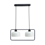 Pakabinamas &scaron;viestuvas Candellux Zodiac juodas 2x40W E27