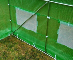 PVC arkinis &scaron;iltnamis su orlaidėmis 2.5x4 m