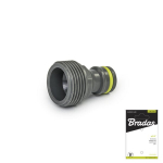 Adapteris su i&scaron;oriniu sriegiu 3/4" Bradas LIME LINE