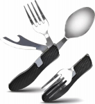 Turistinis maisto įrankių rinkinys, 4in1