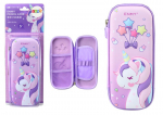 Vienaragis i&scaron;skleidžiama pie&scaron;tukinė violetinė 23x10cm - Leantoys