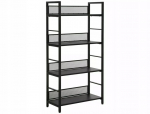 Pastatoma lentyna Signal Meble Raw R4, juoda