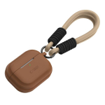 TV laikiklis TECH-PROTECT SILIKONINĖ VIRVELĖ APPLE AIRPODS PRO 1 | 2 CHOCOLATE BROWN