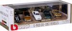 Bburago 1:64 metalinių automobilių rinkinys, 5 vnt.