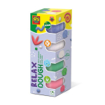 Modeliavimo masė - SES CREATIVE - Jauskis gerai - Atsipalaiduok (4x90gr) - Vegan - Plaunama - Lanksti