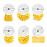 Virtuvinio kombaino makaronų gaminimo detalės Mozano Kitchen Assistent