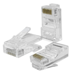 Ki&scaron;tukas praėjimo jungtis Qoltec rj45 cat6 utp 10 vnt.
