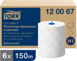 Tork Matic Advanced mink&scaron;tas popierinis rank&scaron;luostis 150m, 1vnt.
