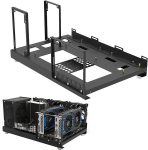 Mini atx matx itx pc testavimo stendas atviro oro rėmas pasidaryk pats dėklas ne&scaron;iojamas vertikalus gpu kasybos platformos rėmas tinka vaizdo plok&scaron;tei x79 x99 vandens au&scaron;inimas