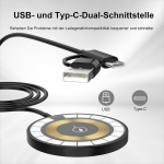 Mag-safe įkroviklis 15 w magnetinis belaidis įkroviklio padėklas indukcinė įkrovimo stotelė, suderinama su magsafe įkrovikliu iphone 16/16 pro max 15/15 pro/15 pro max 14 13 12