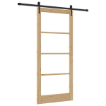 vidaXL Slankios durys Natūrali 93 x 211 cm