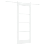 vidaXL Slankios durys Balta 83 x 202 cm