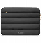 Tech-Protect Fluffy dėklas ne&scaron;iojamam kompiuteriui 13&ndash;14", juodas