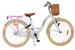 Vaiki&scaron;kas dviratis Volare Blossom, 24", baltas