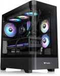 Korpusas Thermaltake View 290 TG Kompiuterio korpusas Midi Tower Juodas ARGB Grūdintas stiklas