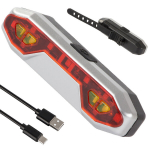 LED dviračio galinis žibintas, stiprus galinis USB dviračiui