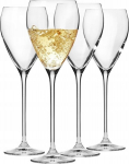 Krosno Perla vyno taurės, 280 ml, 4 vnt. rinkinys
