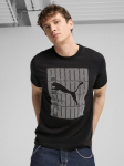 PUMA - Vyri&scaron;ki mar&scaron;kinėliai trumpomis rankovėmis, GRAPHICS PUMA WORDING TEE