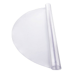 Apvalus PVC stalo apsauga skaidrus 1219 mm