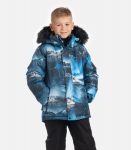 Huppa Žieminė striukė ANTE 2, navy pattern