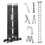 Daugiafunkcinės sulankstomos kopėčios Vevor, 7in1, 580 cm
