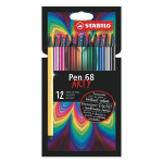 Flomasteriai Pen 68 Arty 12 sp.