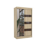Spinta Adrk Furniture Toura 120 cm, ruda/ąžuolo spalvos