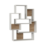 Pastatoma lentyna Kalune Design Barce, balta/&scaron;viesiai ruda