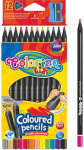 Spalvoti pie&scaron;tukai Colorino Kids, 12 vnt.