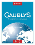 Gaublys. Geografijos atlasas 9-12 kl.