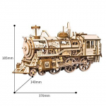 Robotime Locomotive 3D galvosūkis, 349 vnt