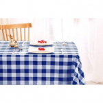Atspari dėmėms nesiglamžanti languota staltiesė RainBow&reg; Teflon&reg; DuPont pavir&scaron;iumi 145x110 cm, mėlyna