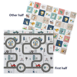 Lavinamasis žaidimų kilimėlis, miestas su skaičiais