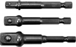 Adapterių komplektas 1/4, 3/8, 1/2
