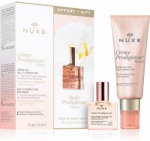 Rinkinys Nuxe: veido kremas, 40 ml + sausas aliejus veidui, kūnui ir plaukams, 10 ml
