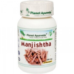 Maisto papildas Manjishtha Organic Planet Ayurveda&reg; 60 kapsulių