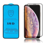 LCD apsauginis stikliukas 10D Full Glue lenktas, juodas