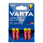 4 &bdquo;LongLife VARTA AAA Max Power&ldquo; &scaron;arminės baterijos