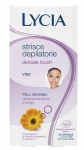 Depiliacinės va&scaron;ko juostelės veidui (jautriai odai) Lycia Delicate Touch 20 vnt.