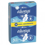 Always Ultra Size 3 higieniniai paketai su aparneliais, Day & Night, 14 vnt.