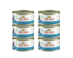 Almo Nature HFC Natural, katėms, tunas, vi&scaron;tiena ir sūris, 6x70 g.